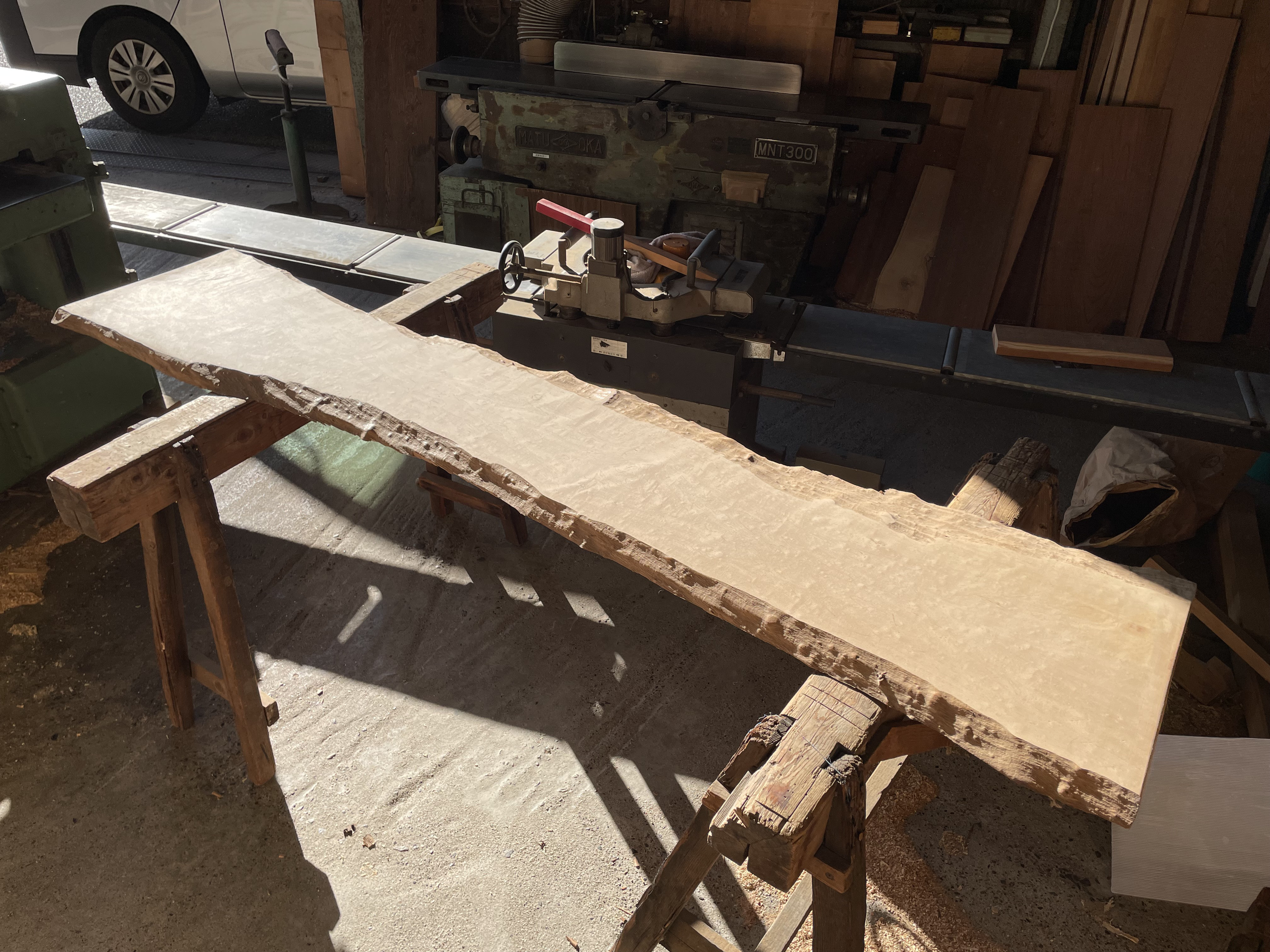 バードアイメープル 板材 希少品