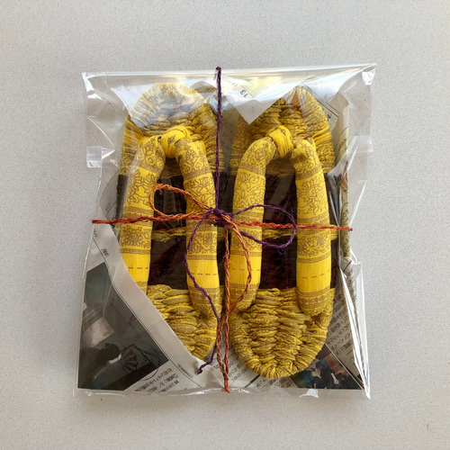 布ぞうり indoor cloth sandals (全長: 23cm, 幅: 最大9cm) PN: 221001