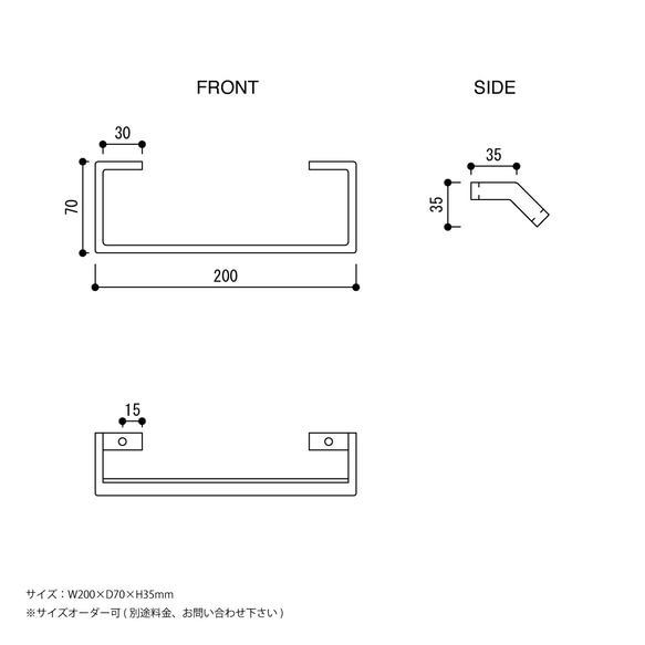 ＼送料無料／[Brass Towel Hanger]真鍮タオルハンガー フック 傘掛け 植物 店舗什器 -181_b‐ 3枚目の画像