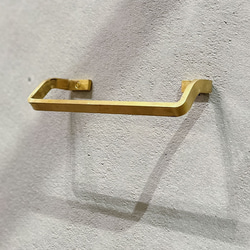 ＼送料無料／[Brass Towel Hanger]真鍮タオルハンガー フック 傘掛け 植物 店舗什器 -181_b‐ 5枚目の画像