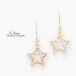♡大人可愛い♡★Shashi★ エレノア イヤリング ♡大人可愛い♡☆Shashi☆ エレノア イヤリング
