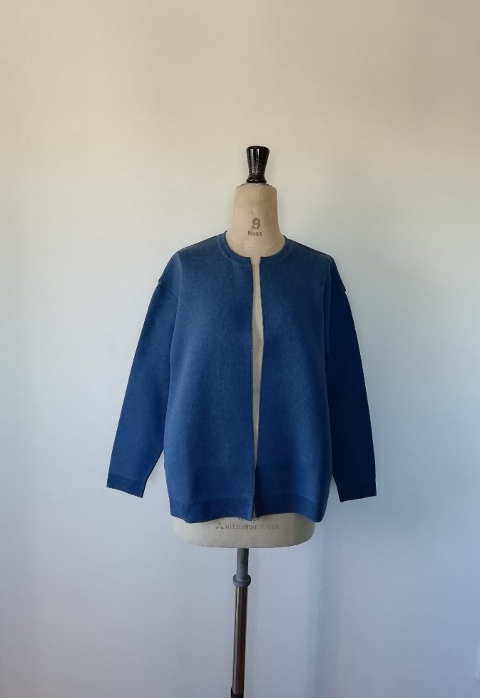 【再再再…販♡】家庭で洗えるコットンジャケット（オーガニックコットン）　デニム