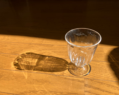 希少品 えむに さんのゴブレット ガラス 希少品 えむに さんの