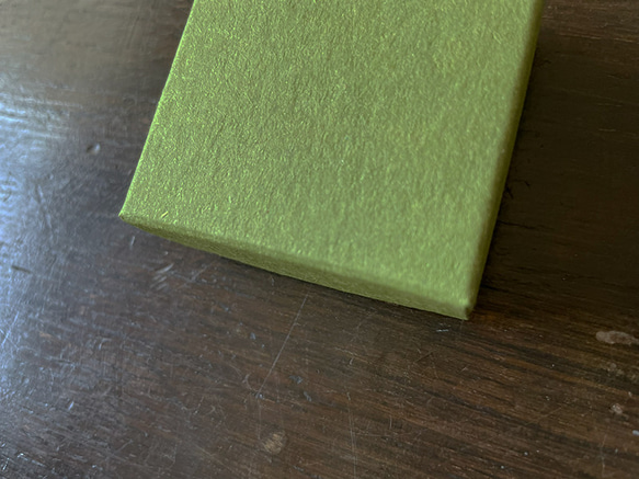 かぶせ型BOX 正方形ミニサイズ 5cm×5cm　再生紙　ナチュラル　10個　紙箱 7枚目の画像
