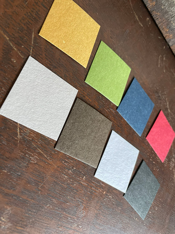 かぶせ型BOX 正方形ミニサイズ 5cm×5cm　再生紙　ナチュラル　10個　紙箱 8枚目の画像