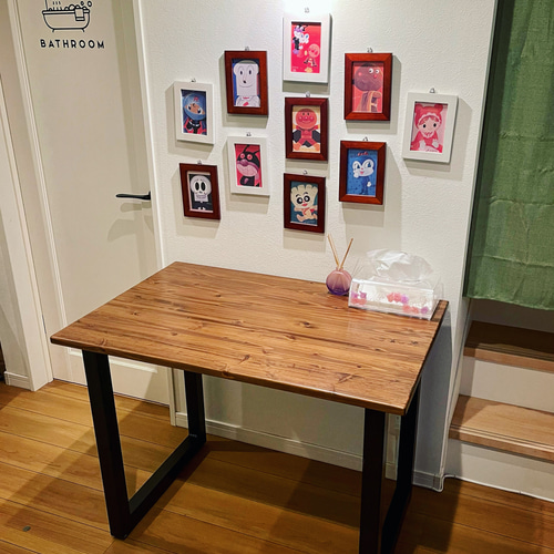 オーダーメイド］こだわりの極上ダイニングテーブル☆パソコンデスク 