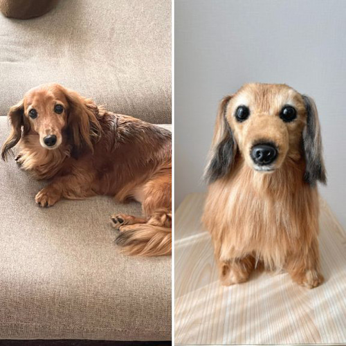 犬 猫 ペットそっくりな動物ぬいぐるみ オーダーメイド▷大切な方への