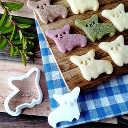 小狗形狀的餅乾模具/puppy-shaped cookie cutter 第4張的照片