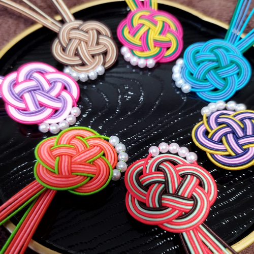 専用ページ　水引パーツ　パールビーズ梅結び 専用ページ 水引パーツ パールビーズ梅結び 専用ページ 水引パーツ