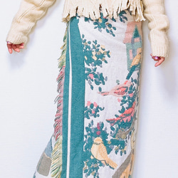ヴィンテージラグ巻きスカート 13枚目の画像