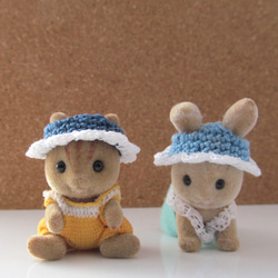 オーダーページシルバニアファミリー手編みバッグ、帽子、 オーダーページシルバニアファミリー手編みバッグ、帽子、 オーダー