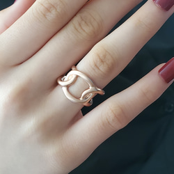 編み込みリング❤️シルバーリング❤️RS-136 指輪・リング Ring and I