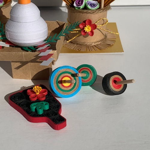 ペーパークイリング お正月飾り】 その他インテリア雑貨 Megumi 通販