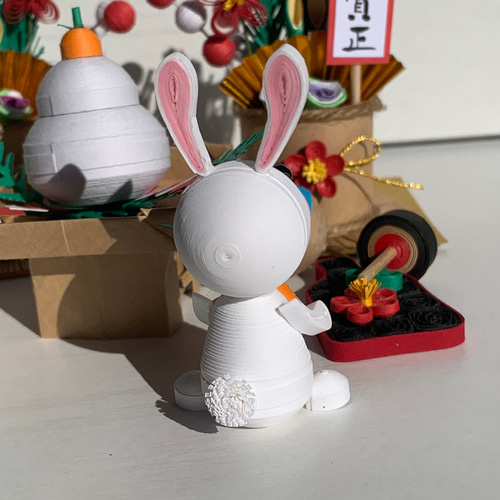 ペーパークイリング お正月飾り】 その他インテリア雑貨 Megumi 通販