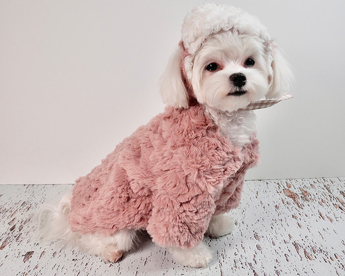 R.Deux 花柄エンボス加工 ファー付きジャケット Unisex Faux Flower Riders Jacket フェイクレザーフラワー花柄