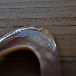 沖繩頭巾貝殼圍巾圓環水滴造型 第14張的照片