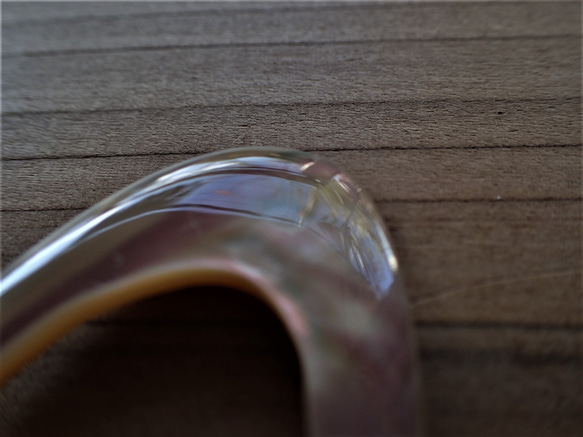 沖繩頭巾貝殼圍巾圓環水滴造型 第14張的照片