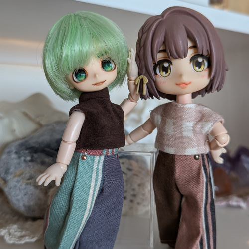 〈ご予約受付中〉オビツ11・ねんどろいどどーる　ワイドパンツC　5色から ご予約受付中〉オビツ11・ねんどろいどどーる ワイドパンツC 5色
