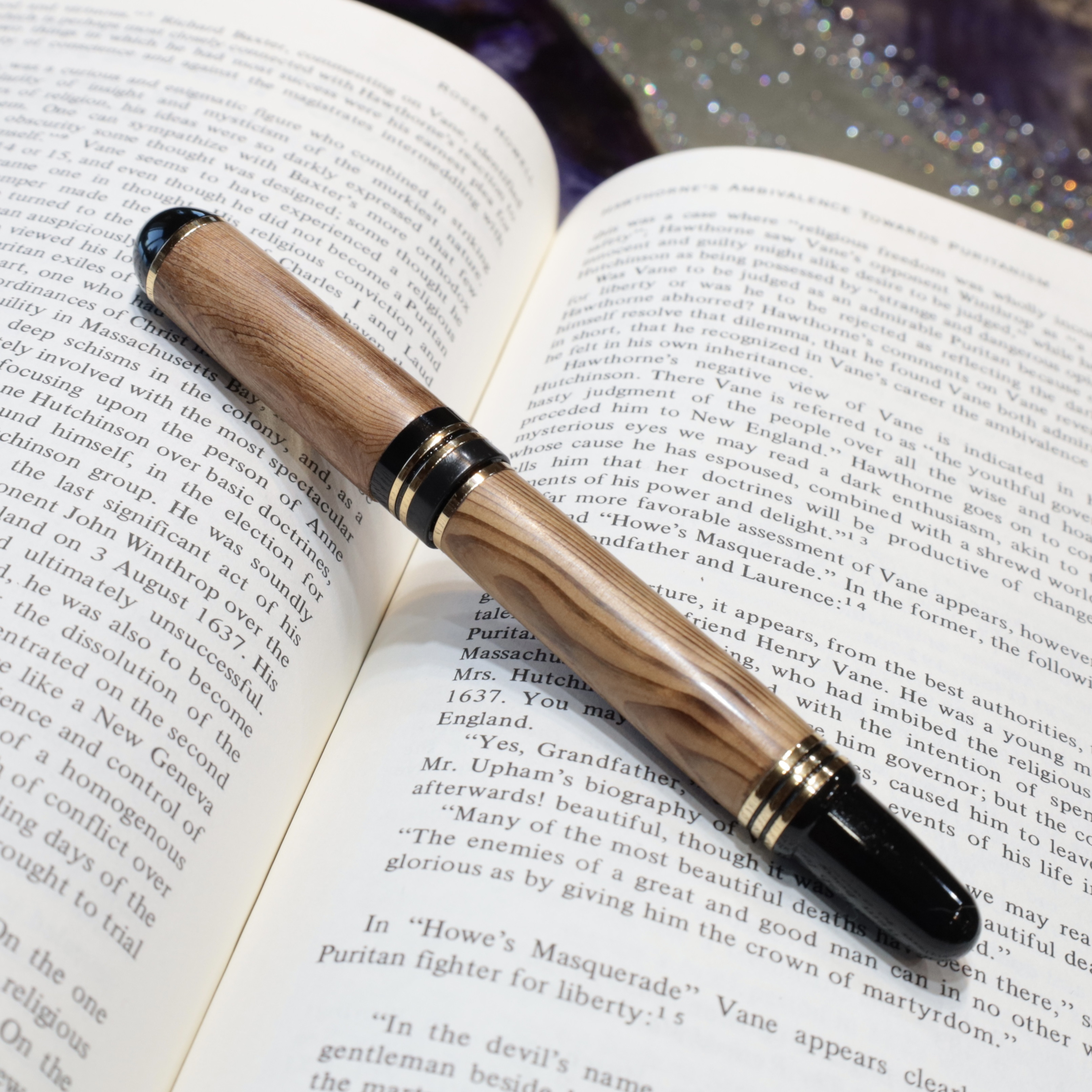 【再販・世界に1本だけ】長寿の木・屋久杉の万年筆  Z1217