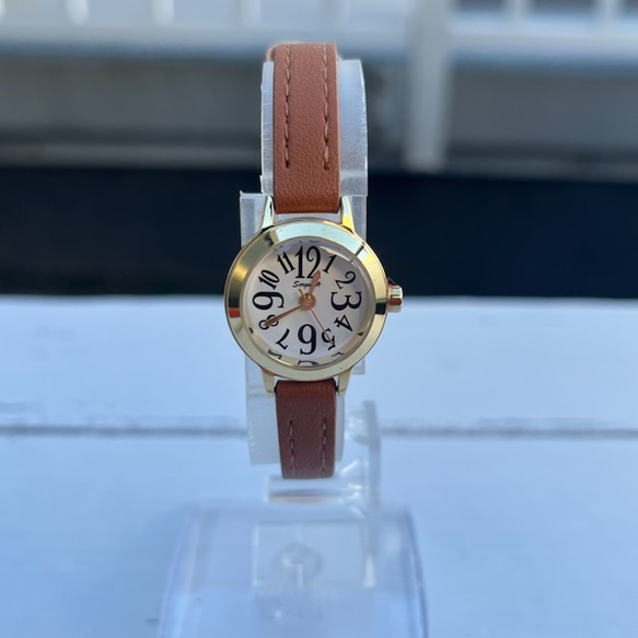 小さめの可愛い時計 FJ-001N（ブラウン） 腕時計 ACONTeG 通販