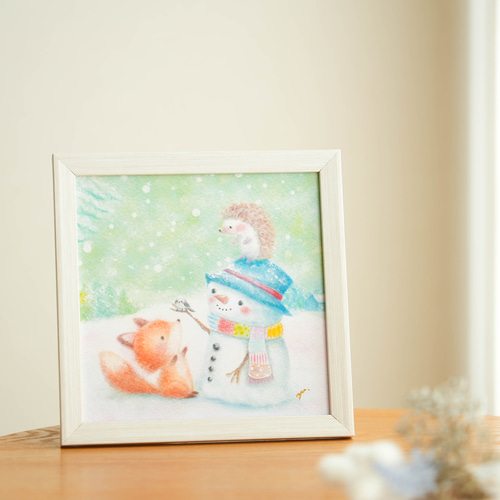 油絵【シマエナガ】アマリリスさん専用 油絵【シマエナガ】アマリリス