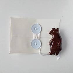 春のくまギフトセット/オリジナルデザイン封筒付き 4枚目の画像