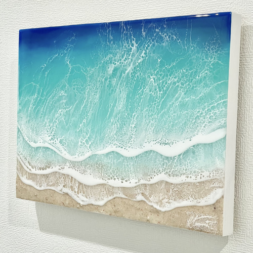 beach art 海アート エポキシレジンアート その他アート FLUID