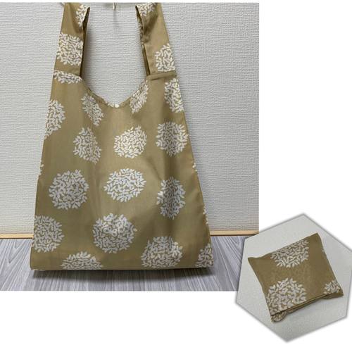 専用◆13LM Dr.の愛用品【大きなエコバッグ レジ袋型 01】16L トートバッグ ユニセックス Tabeez(タビーズ) バイカラー 9101