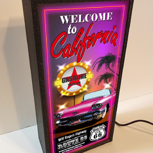 アメリカン ルート66 アメ車 カリフォルニア ガソリンスタンド