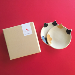 福袋 子猫皿（豆皿）２つセット福袋パッケージ 3枚目の画像