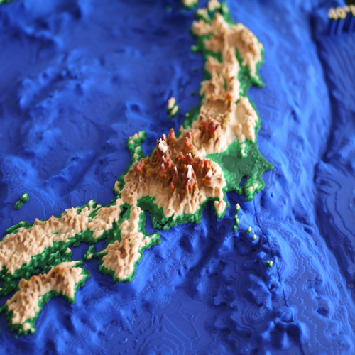 新品未使用保管品　　立体日本地図 Amazon | 【完売御礼】立体日本地図カレンダー2022年版（額なし