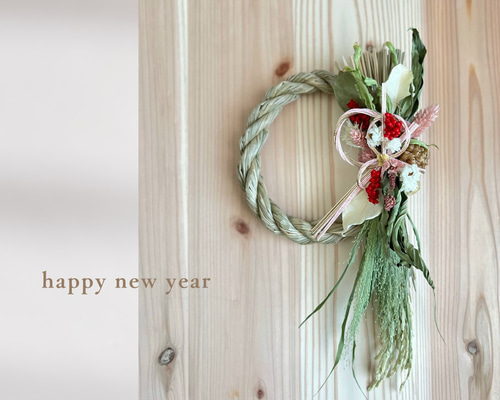 ⭐︎お正月しめ縄飾り⭐︎】 その他素材 bouquet d'ange 通販 15193998