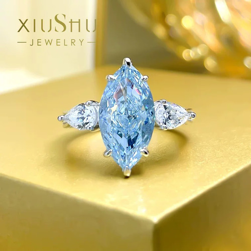 ★0.9ct★アクアマリン✨1.0ctダイヤモンドK18リング指輪