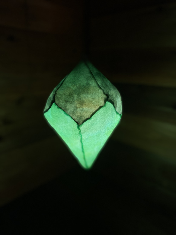 果実型ランプ　緑×緑 4枚目の画像
