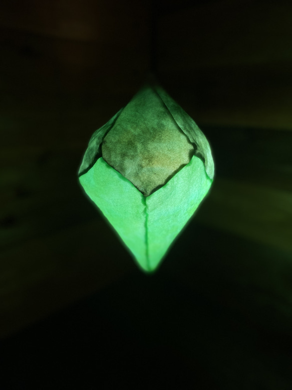 果実型ランプ　緑×緑 5枚目の画像