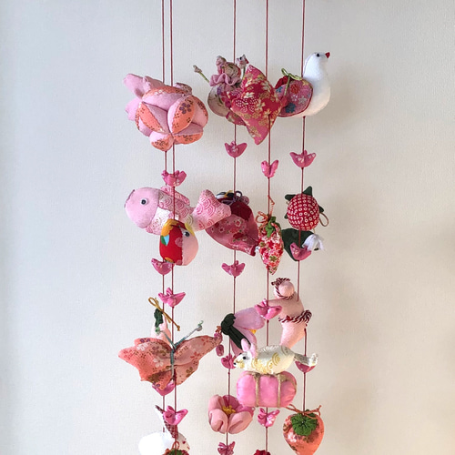 初節句のお祝い出産祝いに♪11 かわいい吊るし雛 桃の節句 ひな祭り