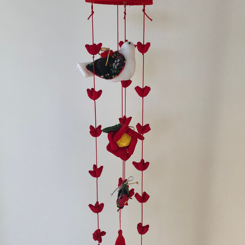 つるし雛ひな祭り女の子出産祝いお祝いハンドメイド飾り赤ちゃん