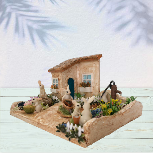 ミニチュアハウス【ウサギさんのガーデニング】vol.01 その他