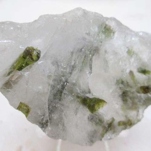 天然石 原石 グリ－ントルマリン・クォーツ母岩 48g 天然石 Rose