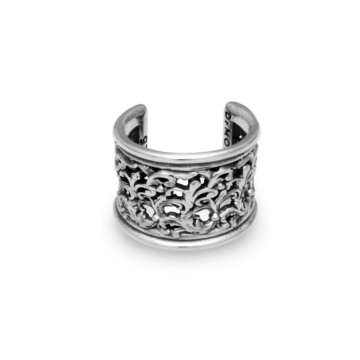 透かし メンズイヤーカフ/シルバー925/メンズアクセサリー/シルバーアクセサリー/男性へのプレゼント/EC20