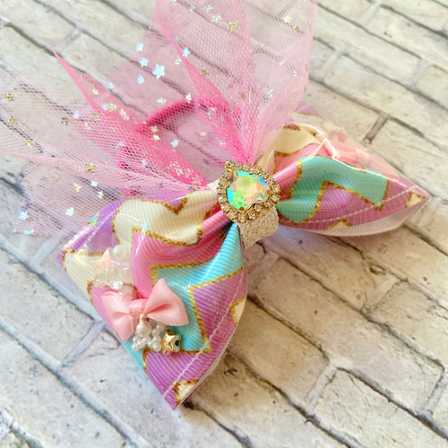 【クリスマスリボン】ベビーヘアクリップ ヘアゴム クリスマスリボン】ベビーヘアクリップ ヘアゴム