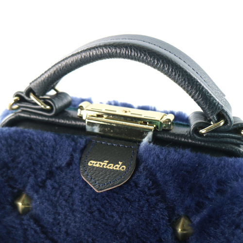 ドクターバッグ クニャード ムートン ウイリアムモリス（イチゴ泥棒