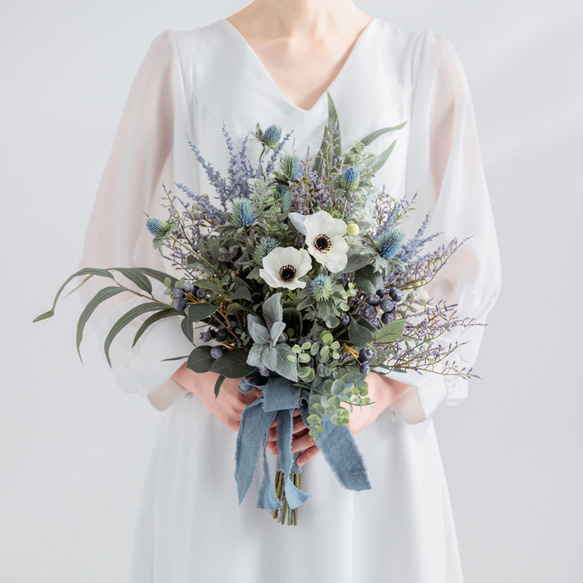 アーティフィシャル フラワー ブーケ ブートニア セット 【公式通販】