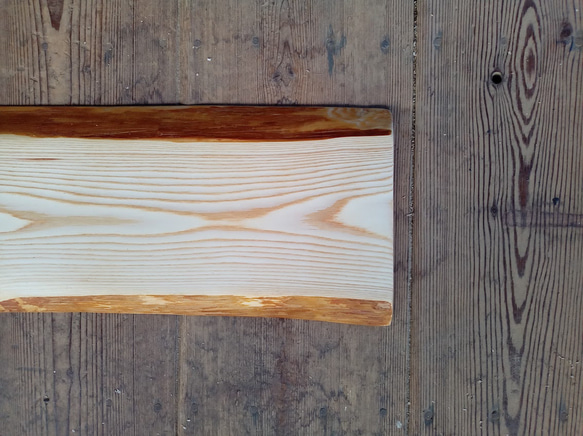 【木製看板製作】 一枚板 杉 17cm×43cm 3枚目の画像