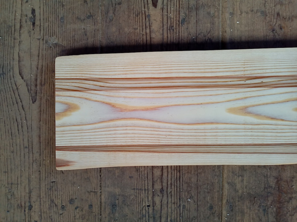 【木製看板製作】 一枚板 杉 17cm×43cm 8枚目の画像