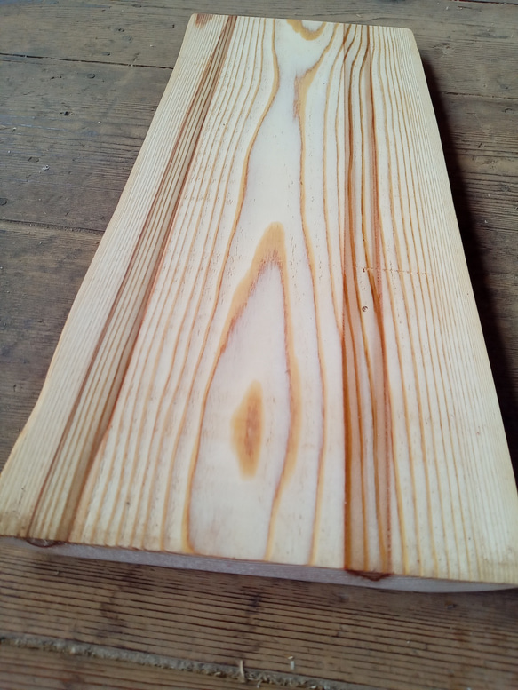 【木製看板製作】 一枚板 杉 17cm×43cm 9枚目の画像