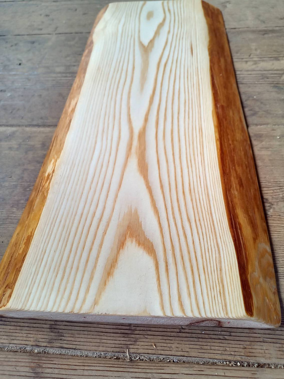 【木製看板製作】 一枚板 杉 17cm×43cm 5枚目の画像