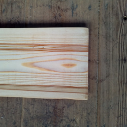 【木製看板製作】 一枚板 杉 17cm×43cm 7枚目の画像
