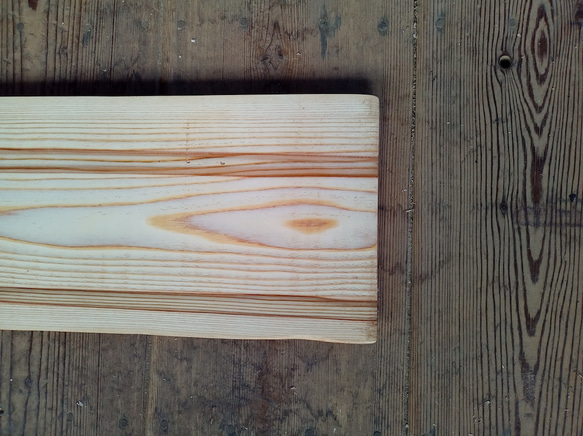 【木製看板製作】 一枚板 杉 17cm×43cm 7枚目の画像