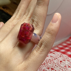 レトロ　可愛い　オモチャみたい　個性的　プレゼントに　指輪⑮ 2枚目の画像